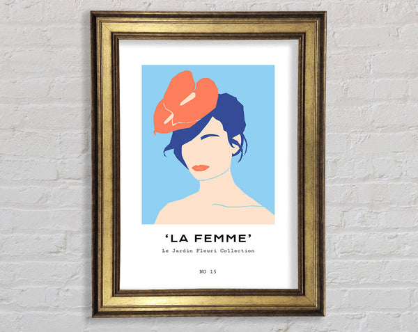 Wedding Lady Framed Print