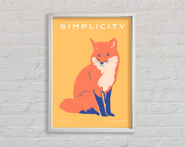 Der orangefarbene Fuchs