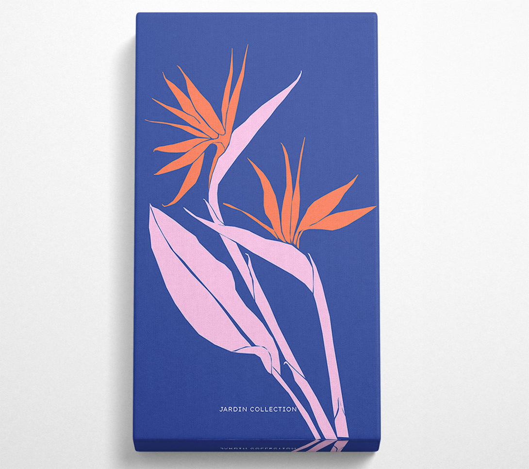 A Canvas Print of Bird Of Paradise Flower Canvas Art