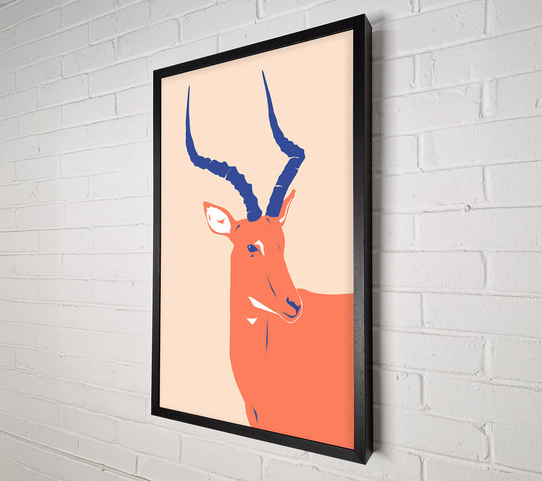 A Canvas Print of Beautiful Impala Canvas Wall Art