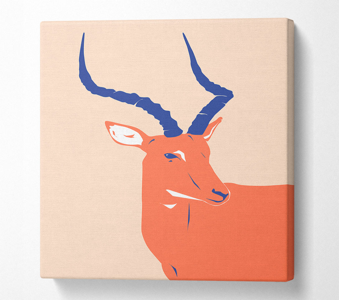  A Canvas Print of Beautiful Impala Canvas Wall Art