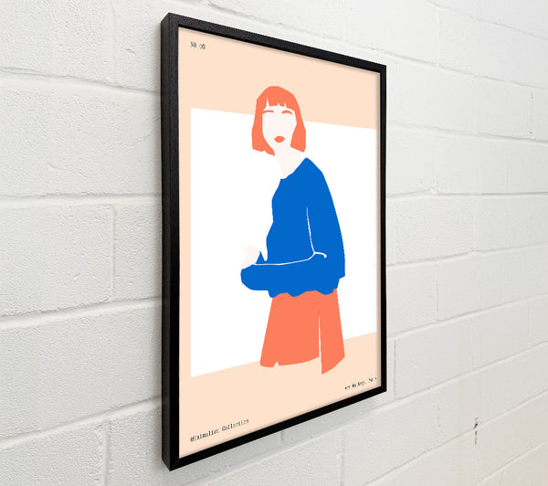 Orange Hair Woman