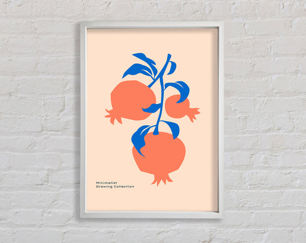 Schöne orange Blumen