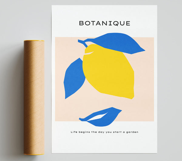 Bohemian Lemon Poster