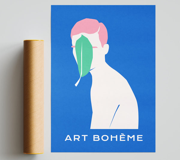 The Leaf On His Face Giclee Print