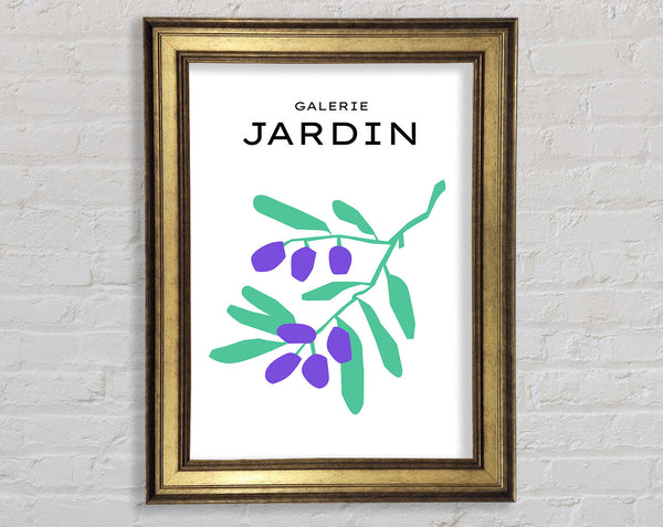Berries On A Branch Framed Print