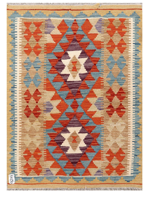 Maimana Afghanistan Kilim Rug - 116 x 84 cm