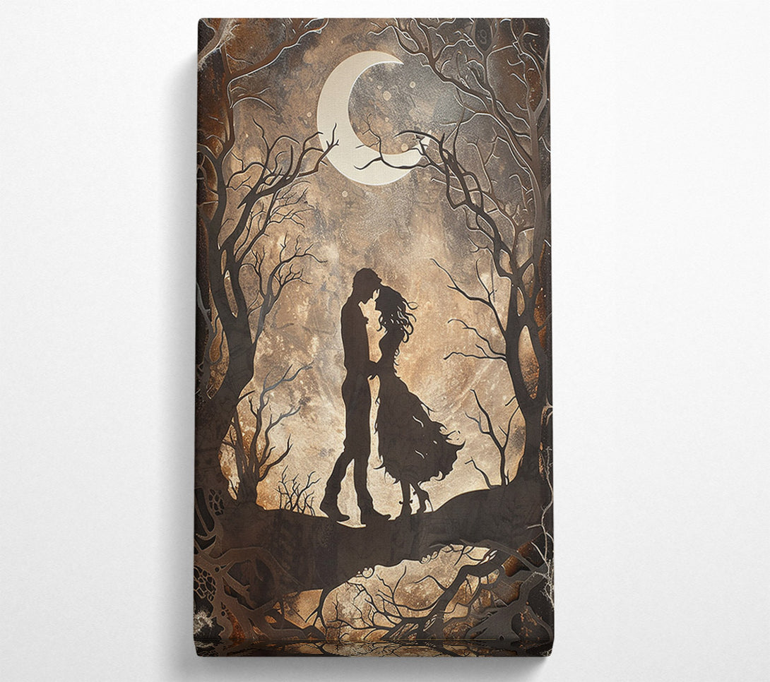  A Canvas Print of A Couples Dark Night Canvas Print