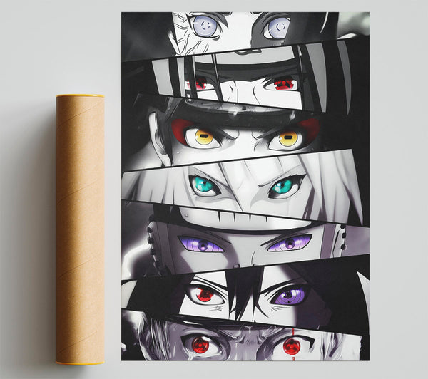 Anime Eyes Print
