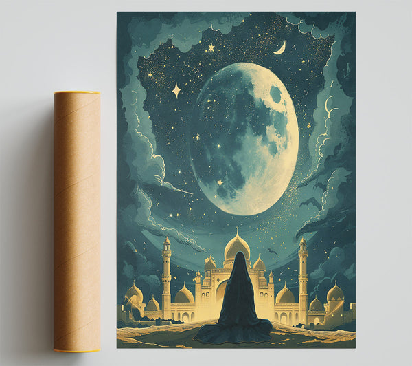 Arabian Moonlight Print
