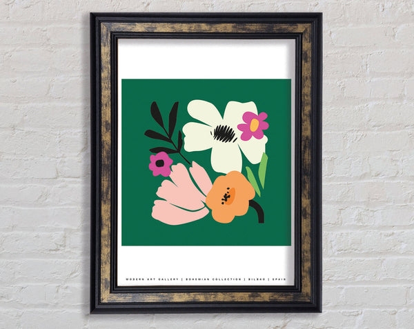 Art Gallery Bohemian Collection Bilbao Spain Framed Print