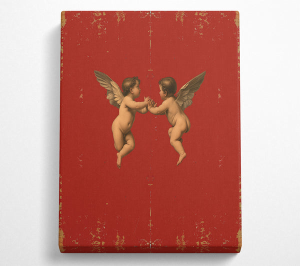  A Canvas Print of Baby Angels Canvas Wall Art