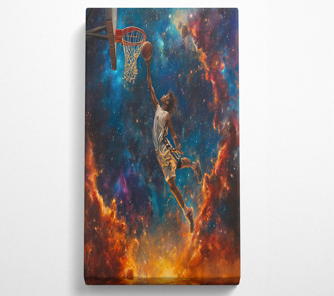  A Canvas Print of Basketball Shoot Canvas Art