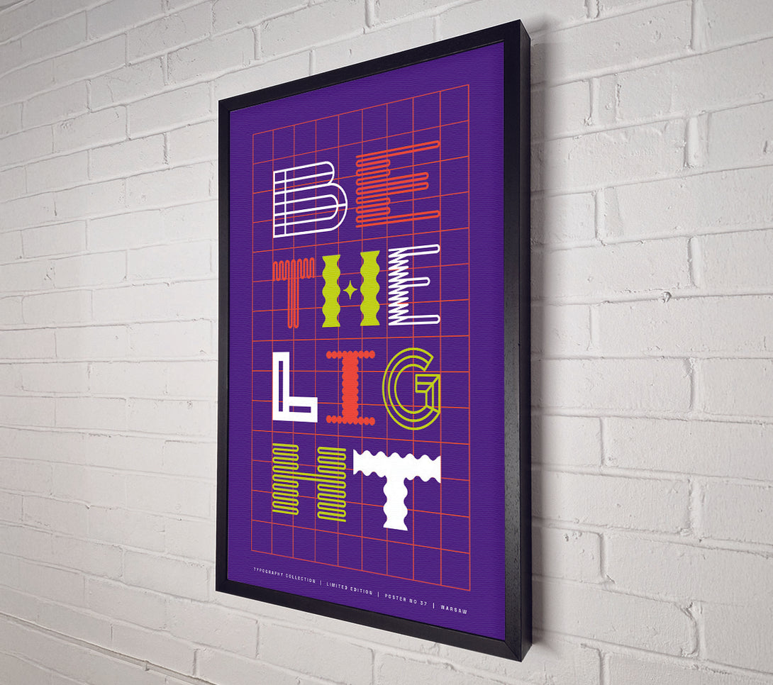  A Canvas Print of Be The Light Canvas Wall Art