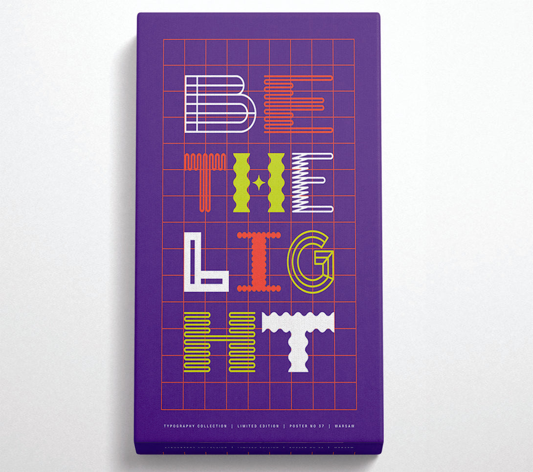 A Canvas Print of Be The Light Canvas Wall Art