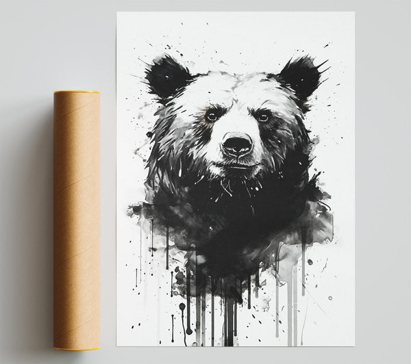 Bear Watercolour Giclee Print