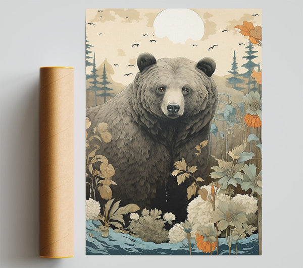 Bear Waves Poster