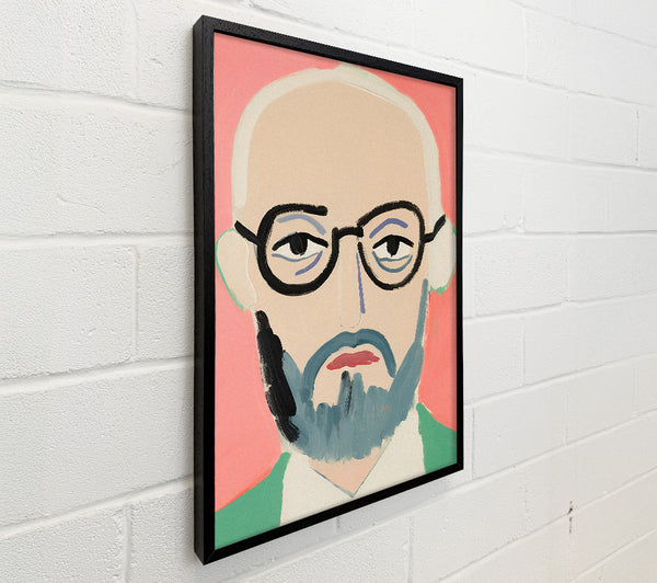 Bearded Old Man With Glasses
