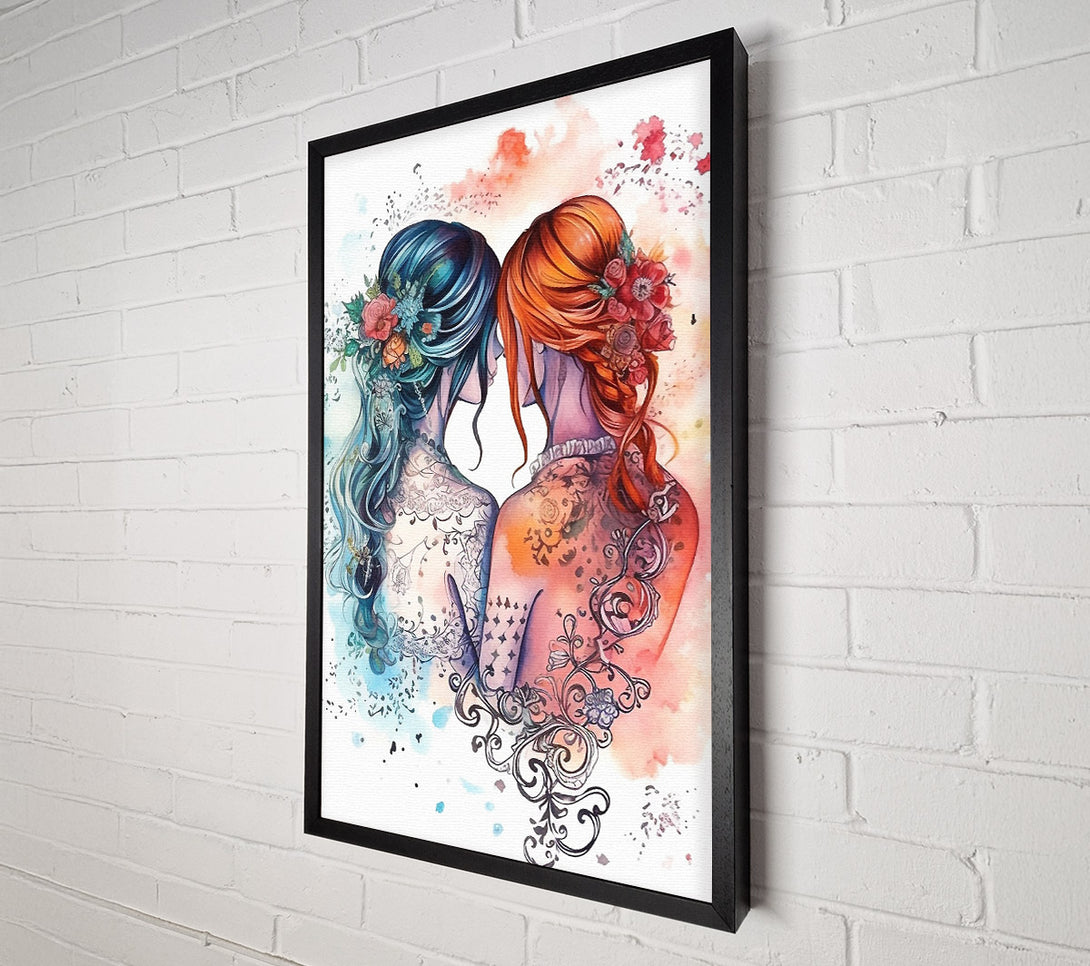  A Canvas Print of Best Friend Dream Canvas Art