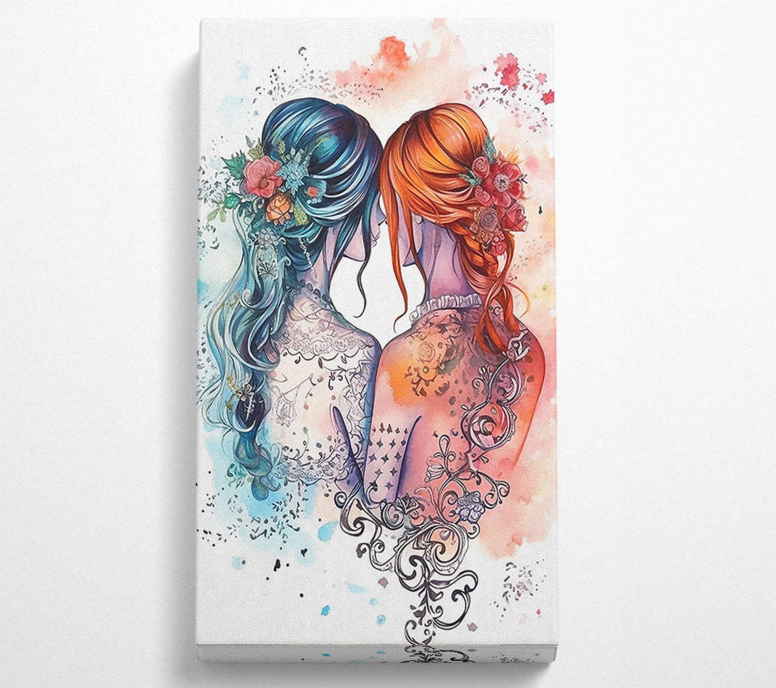  A Canvas Print of Best Friend Dream Canvas Art