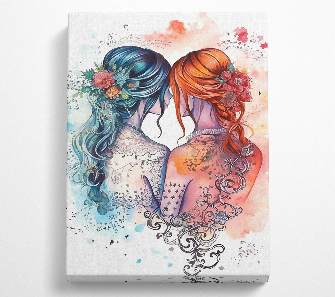  A Canvas Print of Best Friend Dream Canvas Art