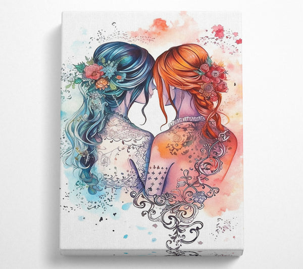  A Canvas Print of Best Friend Dream Canvas Art