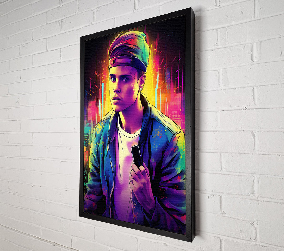  A Canvas Print of Bieber Fever Canvas Print