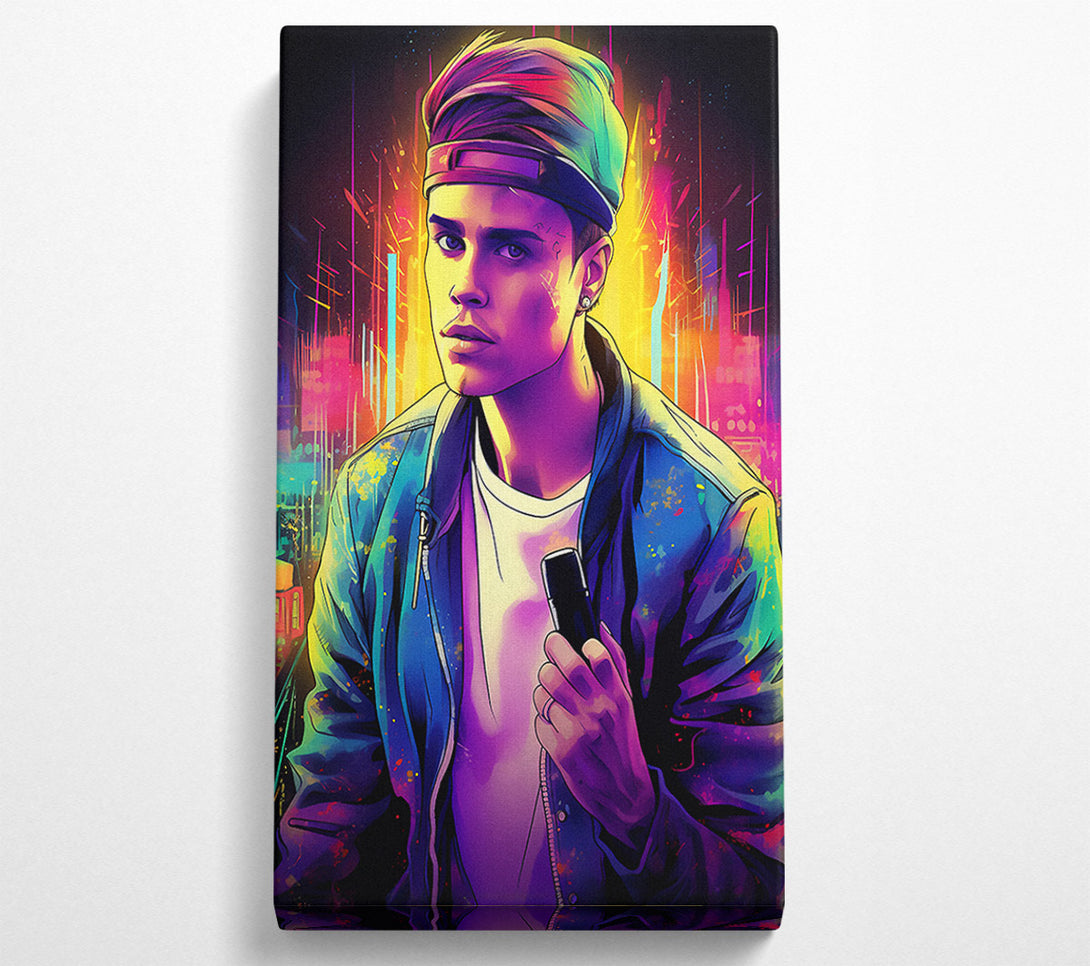  A Canvas Print of Bieber Fever Canvas Print