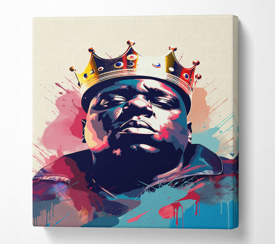  A Canvas Print of Biggie King Canvas Art