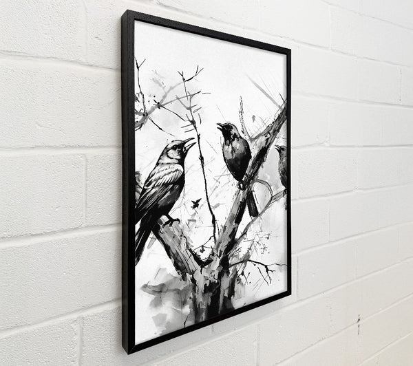 Birds Singing In The Tree