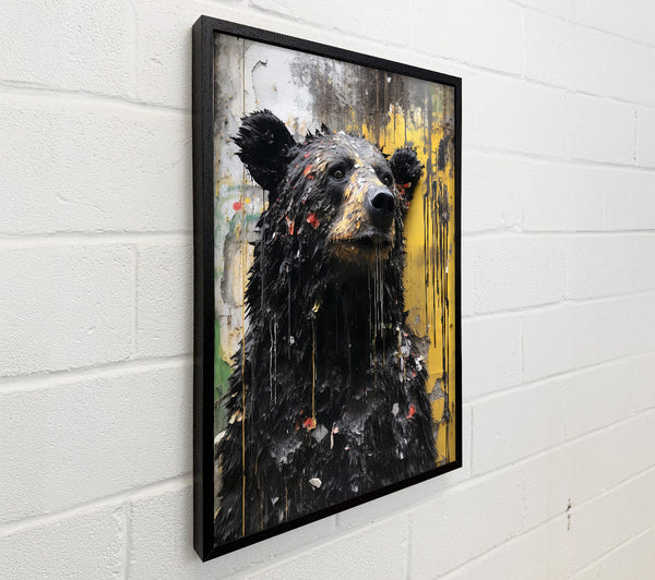 Black Bear Urban Graffiti
