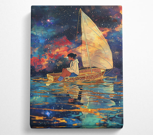  A Canvas Print of Boat Dreams Canvas Wall Art