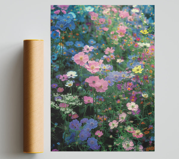British Garden Poster