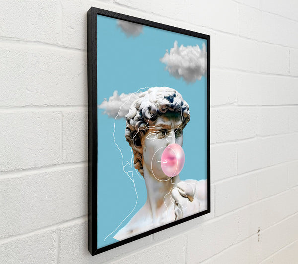 Bubblegum Greek Statue