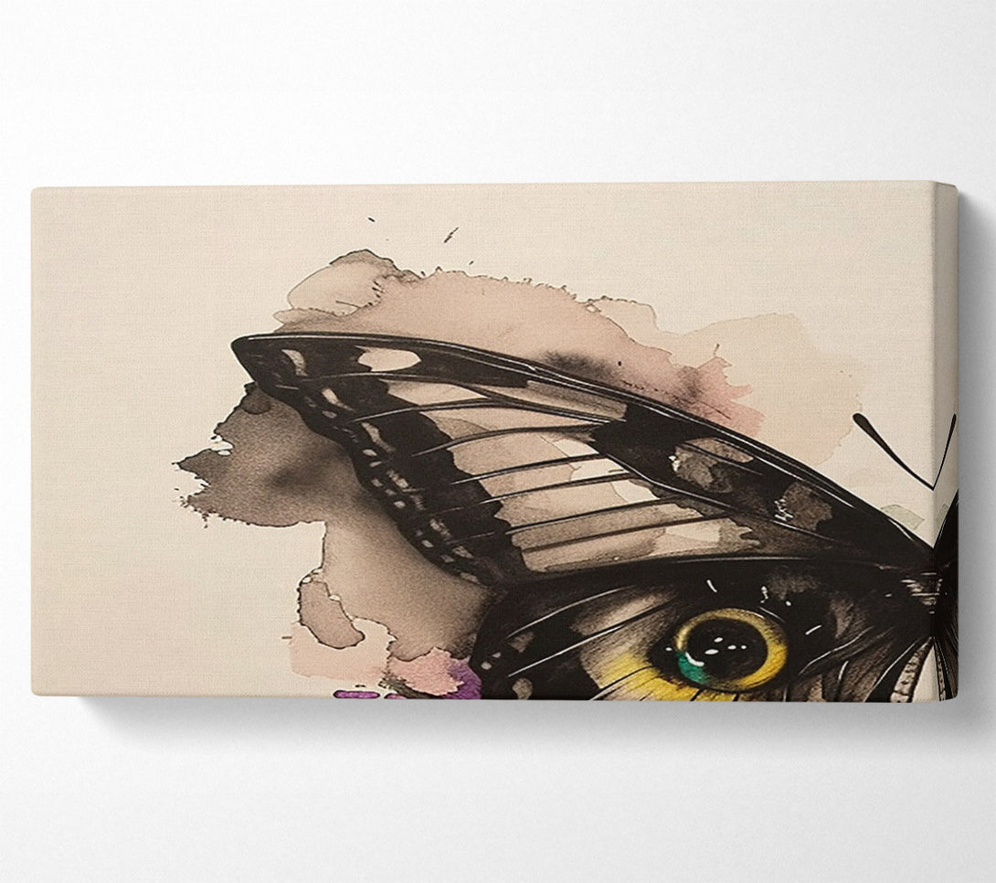  A Canvas Print of Butterfly Eyes Canvas Print