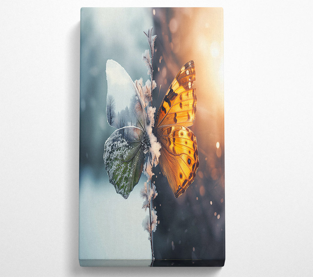  A Canvas Print of Butterfly Seasons Canvas Print