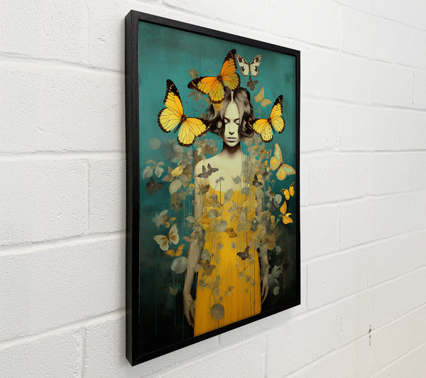 Butterfly Yellow Woman