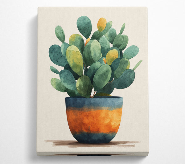  A Canvas Print of Cactus Love Canvas Print
