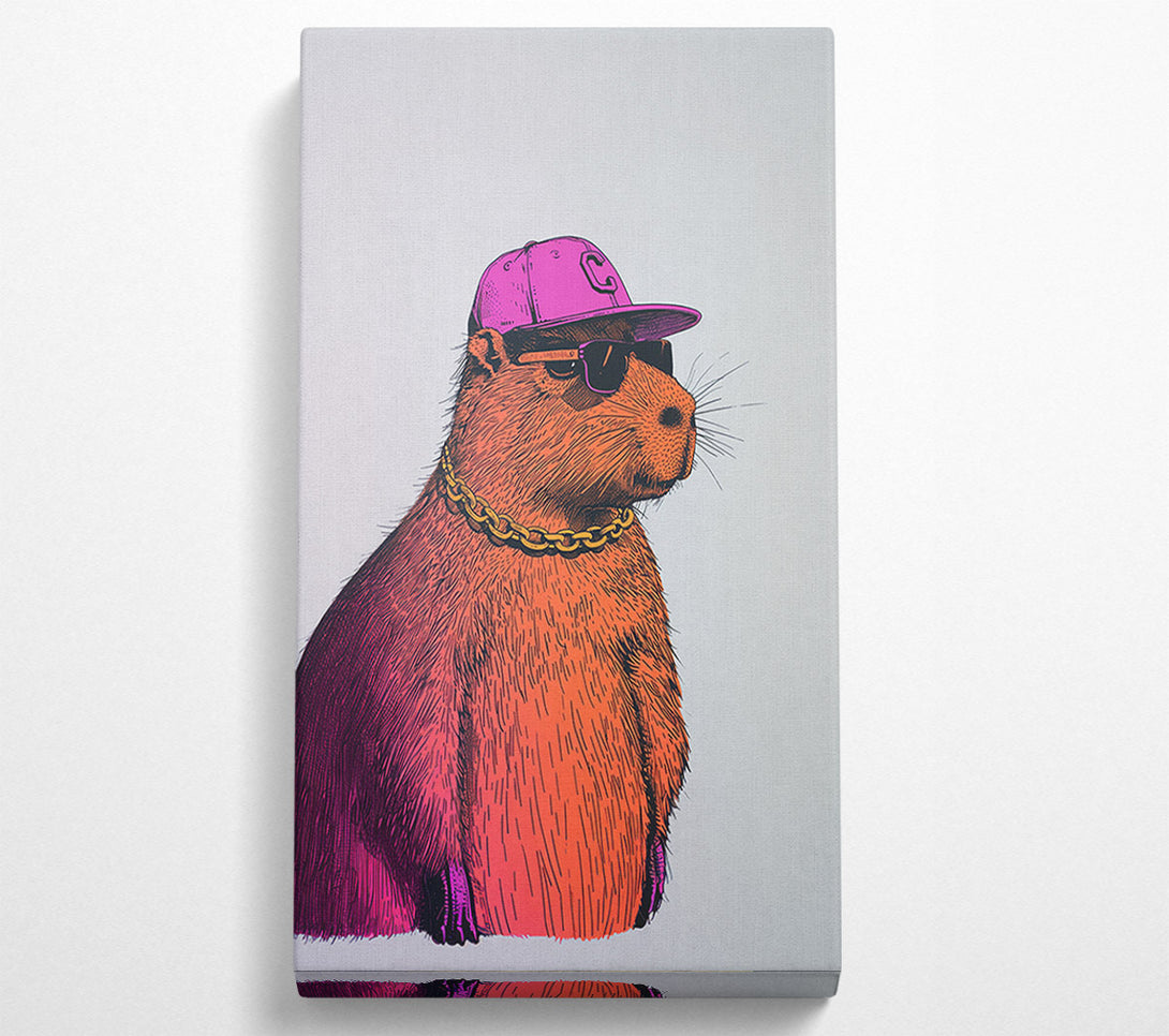  A Canvas Print of Cappy Little Guy Canvas Art