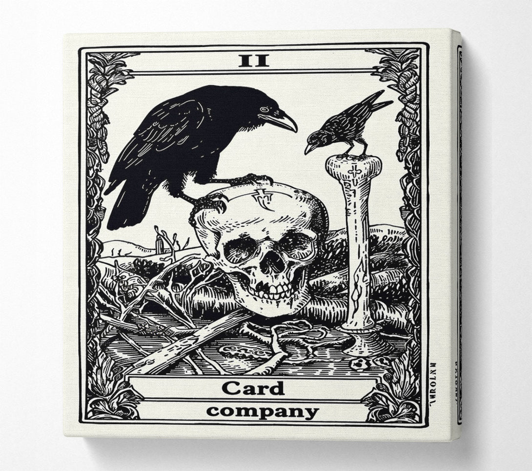  A Canvas Print of Card Company Canvas Art