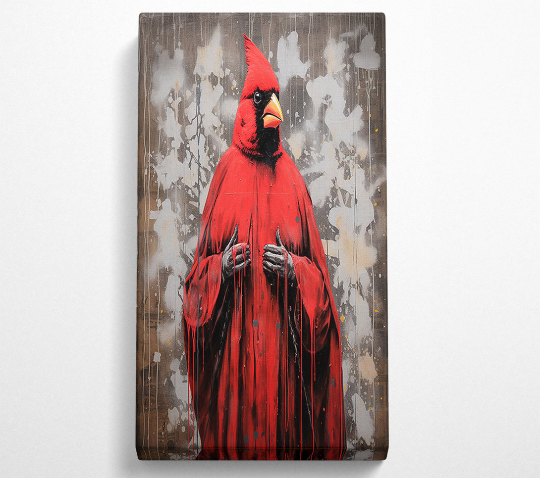  A Canvas Print of Cardinal Human Hybrid Canvas Print