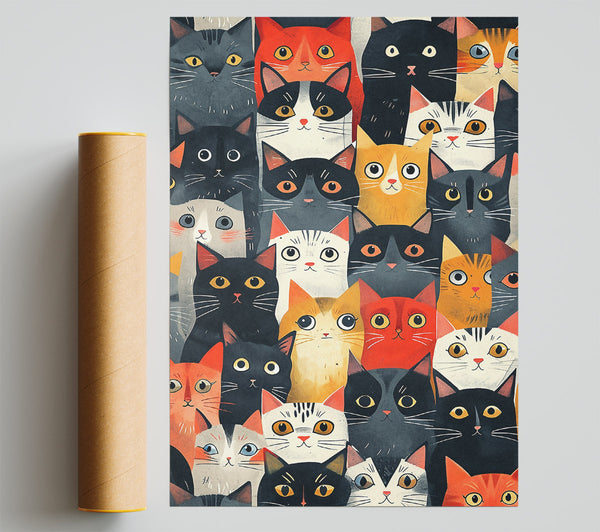 Cat Madness Poster