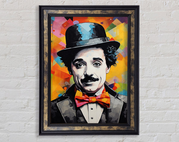 Charlie Chaplin Art Framed Print