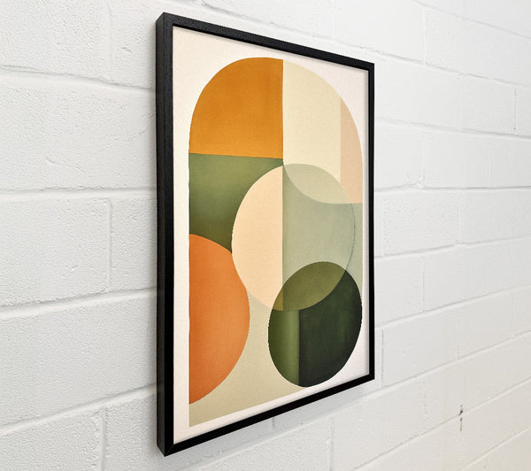 Circle Abstract Orange