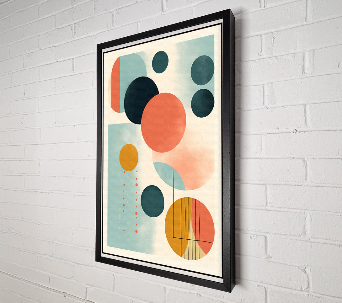  A Canvas Print of Circles Of Modern Life Canvas Print