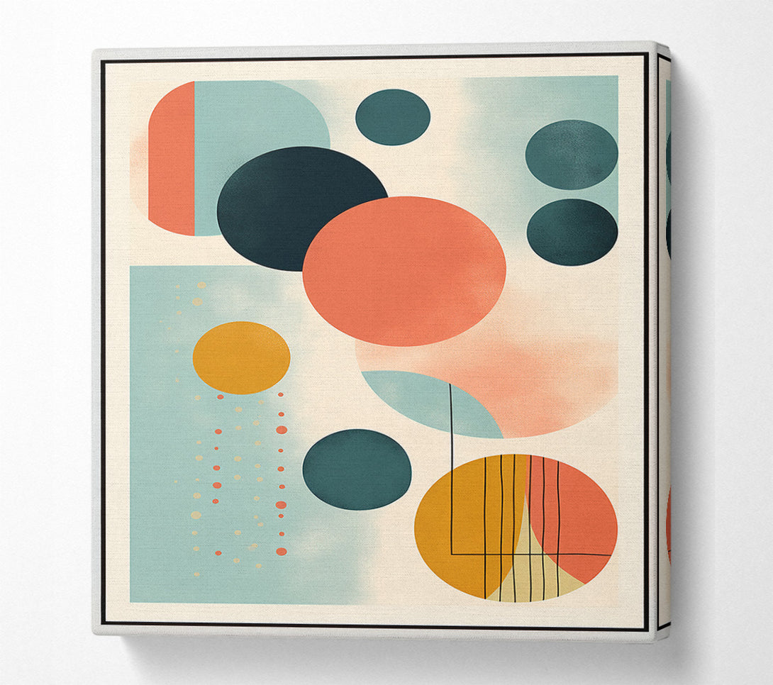  A Canvas Print of Circles Of Modern Life Canvas Print