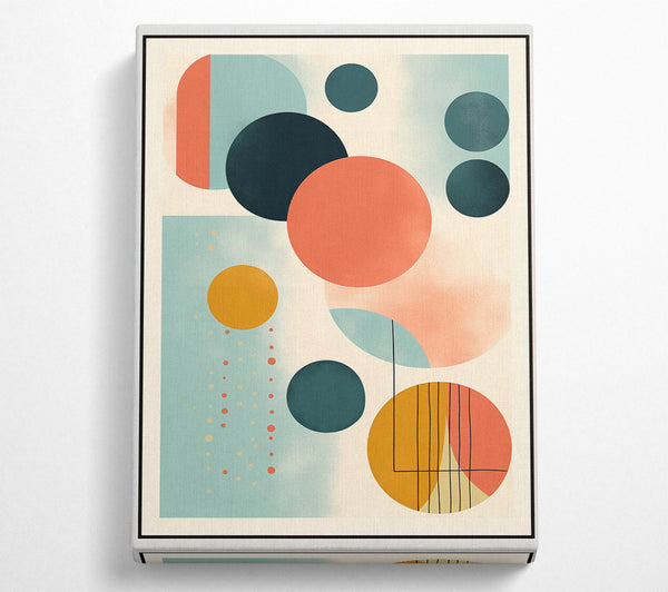  A Canvas Print of Circles Of Modern Life Canvas Print