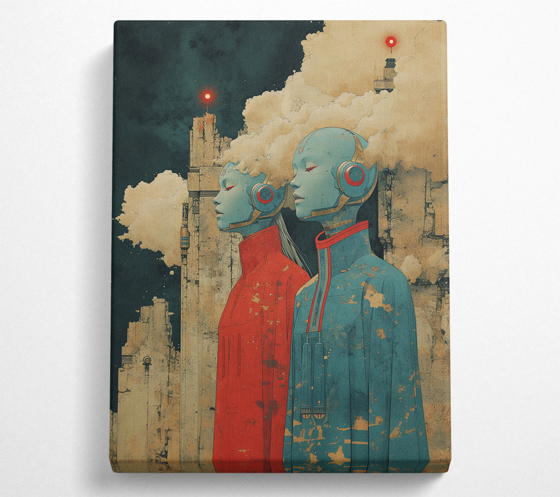  A Canvas Print of Cloud Minds Canvas Art