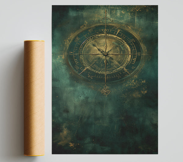 Compass Magic Print
