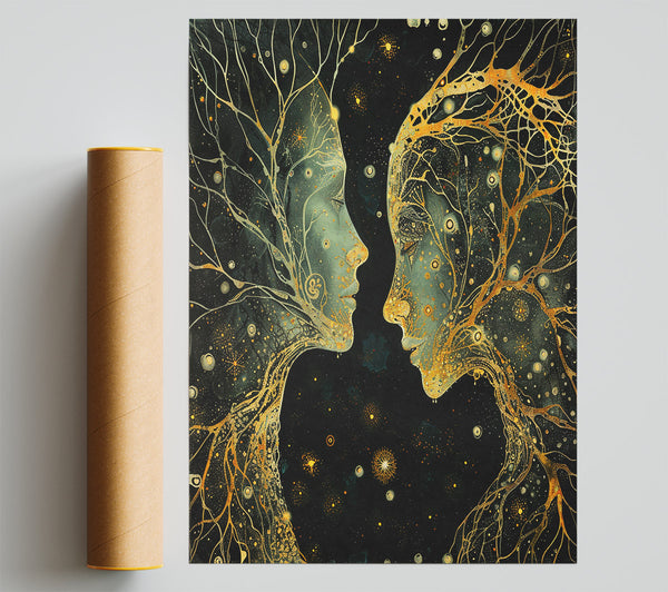 Cosmic Beings Print